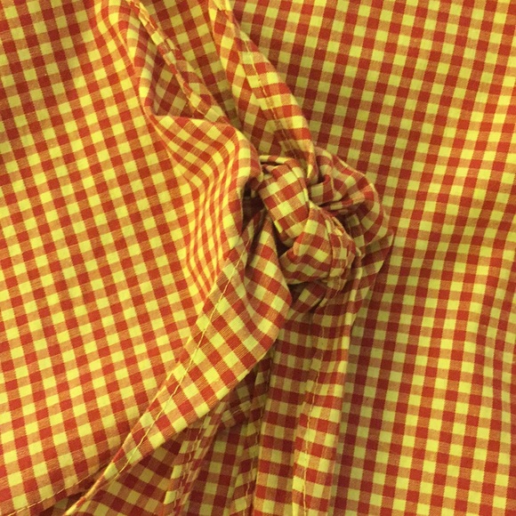 Adrienne Off the Shoulder Gingham Top - Picture 2 of 5